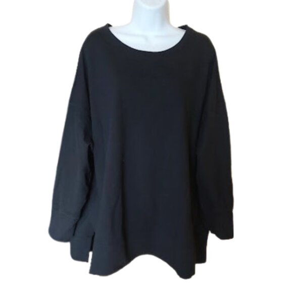 Black Sweatshirt Size 3X - Picture 1 of 2